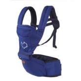 Four Seasons breathable baby waist stool holding infant Belt (Blue)