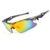 Joylivecy Bicycle Bike Sports Polarized Sunglasses Eyewear + 5 Lens Outdoor Gun - Intl