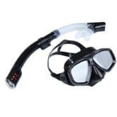 Oem OEM Swimming Diving Protective Goggle Breathing Tube Snorkeling Mask Set Black