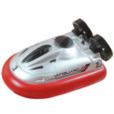 Oem OEM Fang Mini Micro RC Hovercraft Raido Remote Control Hover Boat Toy (Red)