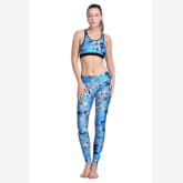 Skyler Workout Slimming Yoga Suits WMZ8927 Blue