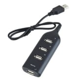 Slim Smallest Mini 4 Port USB 1.1 High Speed Transfer