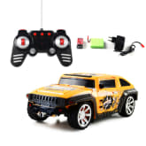 Oem Hot Ready to go Electronic Remote Control Car Robot Transformation Drifting Transformer RC Cars Kids Toys child toy (Yellow) - Intl