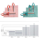 Oem 4 Pieces Travel Luggage Mesh Organizer Bag (Green) (Intl)