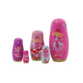 Oem 5 Piece Set of Nesting Cute Russian Doll Christmas Gift
