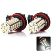 Sencart H8 H11 PGJ191 H9 SMD-3528 68-LEDs Car Forward Light 5W Fog Lamp (2 pcs White Light)