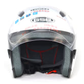 Unbranded P115-GSB Helmet G-226 (Half Face) (L) Glossy - Wht