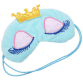 Oem Women Princess Crown Fantasy Eyes Cover Travel Sleeping Blindfold Blue (Intl)