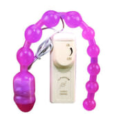 Pipedream Products Vibrating Jelly Anal Beads (Lavender)