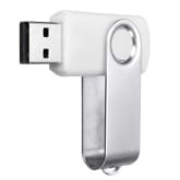 Oem 16GB USB 2.0 Flash Memory Thumb Stick U Disk White