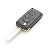 Velishy Key Case Shell for PEUGEOT 407 307 308 607