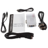 Oem OH PC Laptop VGA to AV RCA TV Monitor S-video Signal Adapter Converter Switch