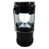 Unbranded G-85 6 LED Solar Camping Lamp Rechargeable Lantern (Black)