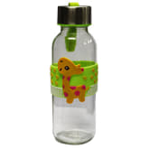Unbranded Oriental Travel Sports Water Bottle Giraffe Design (Yellow/Green)