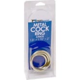 Sportsheets International Inc Sportsheets Metal Cock Ring 3 Pack