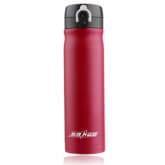 OH Outdoor Bicycle Bike Stainless Steel Drink Water Bottle Vacuum Flask 450ml Red