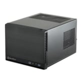 Silver Stone Sugo 13 USB 3.0 Mini ITX Case with Faux Aluminum Finish (Black)