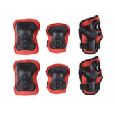 Kid's Sports Protective Gear Knee Elbow Wrist Support Pads for Outdoor Bicycling Inline Roller Skating (Red) (Intl)
