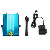 TKOOFN Mini Projector DJ Disco Light Stage R&G Party Laser Lighting Show UK Plug (Blue) (Intl)