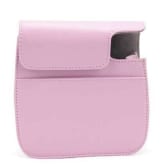 PU Leather Camera Case Bag For FUJIFILM Instax Mini8 Mini8s (Pink)