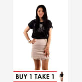 Jasmin 388 Blouse (Black) BUY1 TAKE1