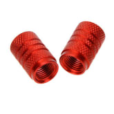 2pcs Aluminium Alloy MTB Road Bicycle Motor Bike Car Schrader Valve Mouth Cover Tyre Wheel Rims Stem American Air Valve Dust Cap (Intl)