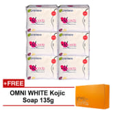 Jc Premiere JC Premiere K-Pads Day Pack of 10 Pads (Set of 6) (Free OMNI WHITE Kojic Soap 135g)