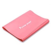 Oem OEM 1.5m Yoga Pilates Rubber Stretch Resistance Exercise Fitness Band Pink