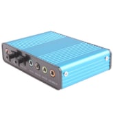 HKS USB 2.0 7.1 Channel 5.1 Optical Audio Sound Card External Audio (Intl)