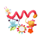 Oem OEM Fang Multifunctional Baby Kids Car Pram Hanging Bell Bed Crib Ring Plush Toy Gift (Colorful)