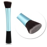 OH 1pc Hot Cosmetic Powder Blush Foundation Brush Cosmetic Makeup Tool New Blue Angle Flat Top