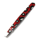 Oem 1PCS Eyebrow Tweezers Hair Removal Stainless Steel Makeup Beauty Tools (Red)