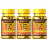 Puritan's Pride Royal Jelly 500mg 60 softgels Set of 3 Bottles