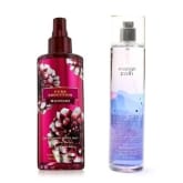 Queen's Secret Pure Seduction Midnight Body Mist for Women 250ml with Sweet Moonlight Path Fine Fragrance Mist for Women 236ml Bundle