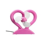 HKS USB Creative Love Mini Fan Pink