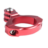 Amango Bike Handlebar Clamp Mount For Gopro Hero (Red)