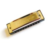 Davis Flying Eagle 10 Holes Harmonica (Silver)