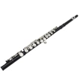 Bolehdeals BolehDeals LADE 16 Closed Hole C Tone Flute Black (Intl)