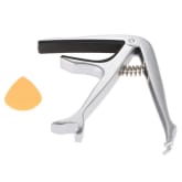 Joyo JOYO JCP-02 Alloy Opener Capo Quick Change Clamp Key with Pick (Intl)