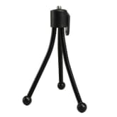 360wish 360WISH 11.8cm Portable Tripod Stand for Mini Projector DLP Digital Camera Camcorder (Black)