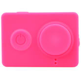 Silicone Case Cover for Xiaomi Yi Action Camera (Pink) (Intl)