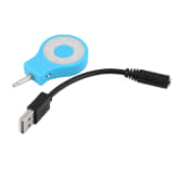 OH 8LED Camera Selfie Autodyne Flash Light 3.5mm Jack For Smartphone Mobile Blue (Intl)