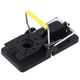 Foxnovo 2 Piece Portable Rat Traps Mouse Traps Plastic Pedal Mousetraps Easy Pest Catching Catchers