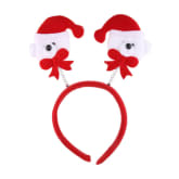 Generic Christmas Bear Headband Head Hair Hoop Bow Hat Fancy Party Costume