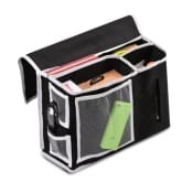 Getek GETEK 6 Pockets Storage Case Organizer Holder Travel Luggage Solid Bag (Black) (Intl)