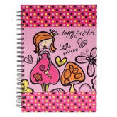 Happy House H9-HH11NB0015 Happy for School A4 Notebook (Pink)