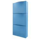Ikea Stackable Shoe Cabinet Set of 3 (Blue)