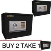 Isafe iSAFE iSF-30BLK Safe - Electronic Digital Safety Vault Buy 2 Take 1 (Black)