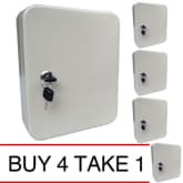 Isafe iSAFE KS-48 Personal Key Safety Storage Box (Beige)- Buy 4 Take 1