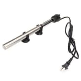 HKS Aquarium 200W Stainless Steel Heater Adjustable Submersible Thermostat